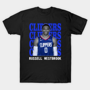 Los Angeles Clippers Russell Westbrook 0 T-Shirt